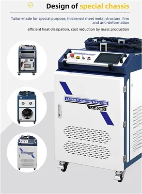 Laserový čisticí stroj k odstranění rzi a barvy